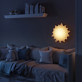 Умный светильник (лампа) естественного света потолочный или настенный AGU Sunny