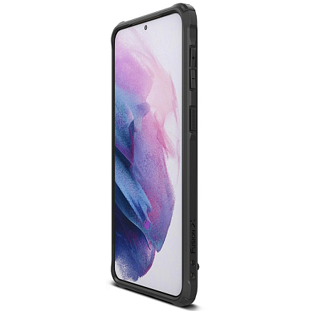 Чехол для Samsung Galaxy S21 гибридный Ringke Fusion X черный