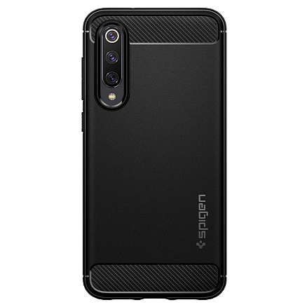 Чехол для Xiaomi Mi 9 SE гелевый Spigen SGP Rugged Armor черный