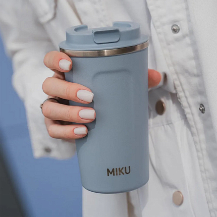 Термокружка Miku TH-MG-510 510 мл голубая