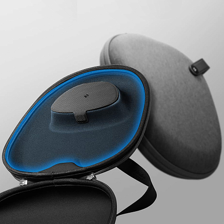 Чехол для AirPods Max с ремешком Spigen SGP Klasden Pouch cерый