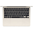 Ноутбук Apple Macbook Air 13" M4 A3240 (2025) MW0Y3 256Gb золотистый