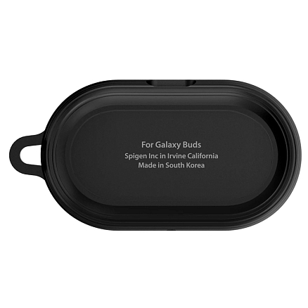 Чехол для наушников Samsung Galaxy Buds, Buds+ гелевый Spigen SGP Liquid Air черный