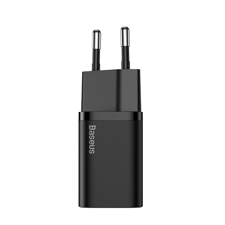 Зарядное устройство сетевое Type-C 25W Baseus Super Si (быстрая зарядка PD) черное