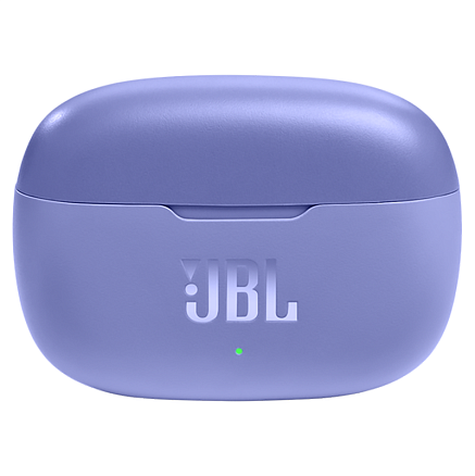 Наушники TWS беспроводные Bluetooth JBL Wave 200 вакуумные с микрофоном фиолетовые
