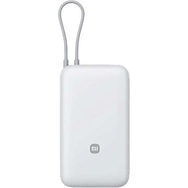 Внешний аккумулятор Xiaomi BHR9740GL с встроенным кабелем Type-C 20000мАч (USB, Type-C, 22.5 Вт) светло-серый