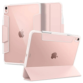 Чехол для iPad Air 2020, 2022 книжка Spigen Ultra Hybrid Pro розовый
