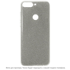 Чехол для Huawei Mate 20 Lite пластиковый Volare Rosso Shine серебристый