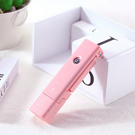 Монопод (палка для селфи) Bluetooth с кнопкой и подсветкой Remax XII Zone XT-P016 розовый