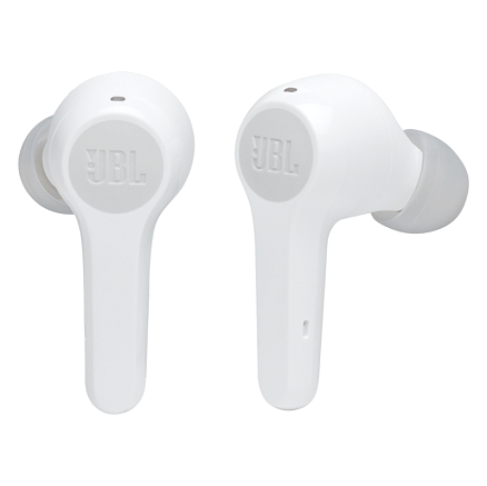 Наушники беспроводные Bluetooth JBL Tune 215 TWS вакуумные с микрофоном белые