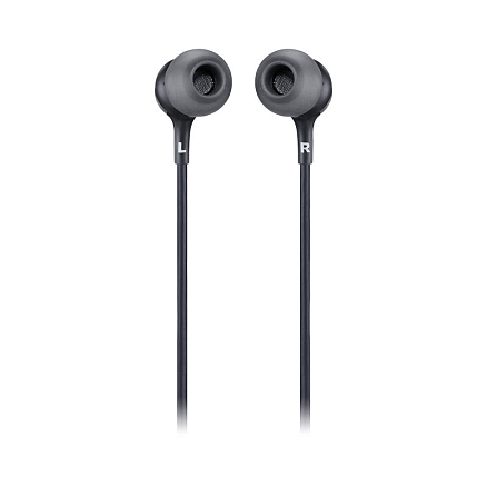 Наушники JBL Live 100 вакуумные с микрофоном черные