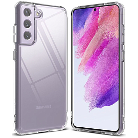 Чехол для Samsung Galaxy S21 FE гибридный Ringke Fusion прозрачный