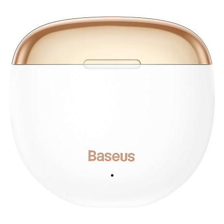 Наушники TWS беспроводные Bluetooth Baseus Encok W2 AirNora вкладыши с микрофоном белые