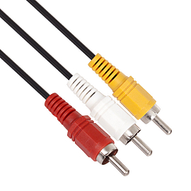 Кабель 3RCA - 3RCA (тюльпаны) длина 1,5 м Vcom VAV7150