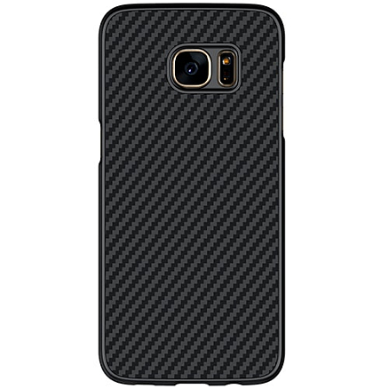 Чехол для Samsung Galaxy S7 Edge карбоновый Synthetic Fiber Nillkin черный