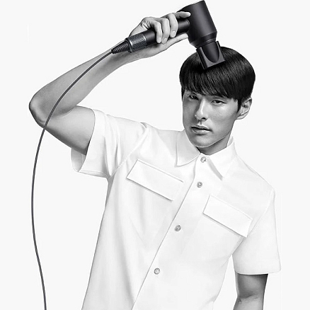 Фен Dyson Supersonic HD08 Lite (черный/никель)