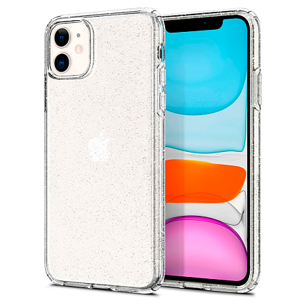 Чехол для iPhone 11 гелевый с блестками Spigen SGP Liquid Crystal Glitter прозрачный
