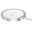 Беспроводная магнитная зарядка MagSafe для iPhone 15W MFi с Type-C Mocoll Alfa белая