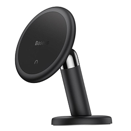 Держатель автомобильный на приборную панель магнитный Baseus SUCC000001 черный