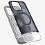 Чехол для iPhone 15 Pro Max гибридный для экстремальной защиты Classic C1 MagFit серый