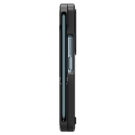 Чехол для Samsung Galaxy Z Fold 4 пластиковый тонкий Spigen Thin Fit черный