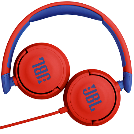 Наушники для детей JBL JR310 накладные складные красно-синие