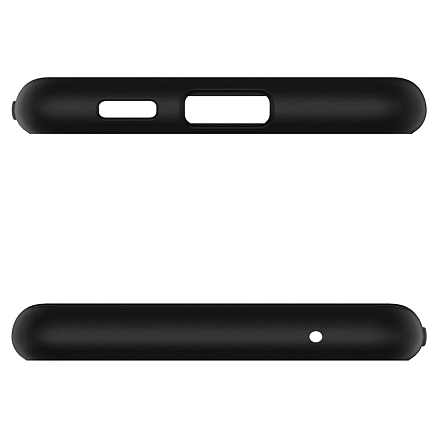 Чехол для Samsung Galaxy A53 гибридный с подставкой Spigen Slim Armor черно-графитовый