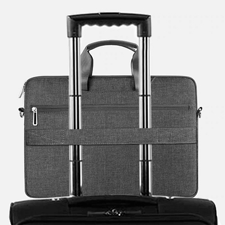 Сумка для ноутбука до 15,6 дюйма WiWU City серая