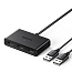 USB 2.0 переключатель 2x3 порта (2 USB входа на 3 USB выхода) Ugreen CM409 черный