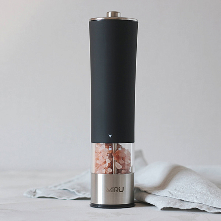 Электрическая мельница для специй Miru Velor черная