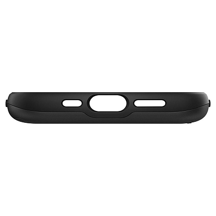Чехол для iPhone 13 гибридный со слотом для карты Spigen Slim Armor CS черный