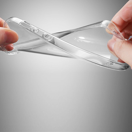 Чехол для iPhone 5, 5S, SE гелевый тонкий Spigen SGP Capsule прозрачный