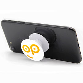 Попсокет (держатель) для телефона Портатив белый