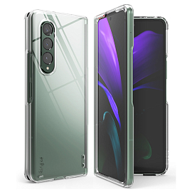 Чехол для Samsung Galaxy Z Fold 3 ультратонкий пластиковый Ringke Slim прозрачный