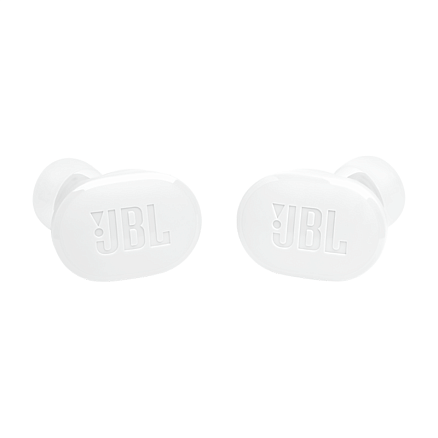 Наушники TWS беспроводные JBL Tune Buds вакуумные с шумоподавлением белые