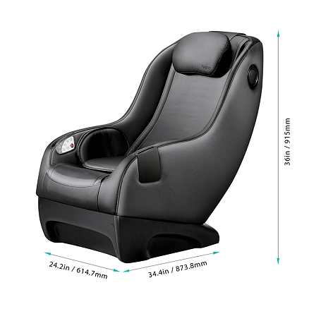 Массажное кресло (массажер) для спины, шеи, ягодиц Шиацу с воздушным давлением и музыкой Naipo MGCHR-A150