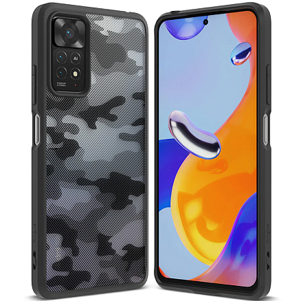 Чехол для Xiaomi Redmi Note 11 Pro, 11 Pro 5G гибридный Ringke Fusion камуфляжный матовый