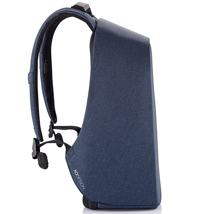 Рюкзак XD Design Bobby Hero Small с отделением для ноутбука до 13,3 дюйма и USB портом антивор синий