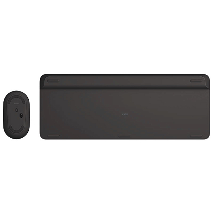 Набор клавиатура и мышь беспроводной Logitech MK470 графитовый