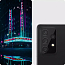 Защитное стекло на камеру для Samsung Galaxy A72 Spigen Optik.TR черное