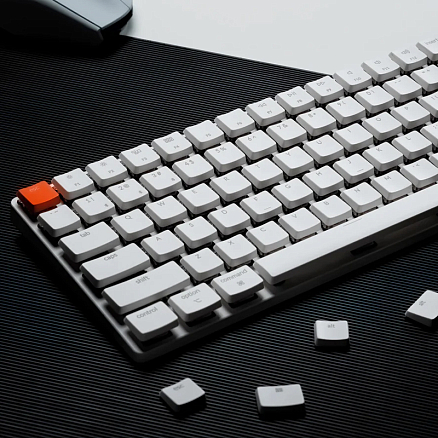 Клавиатура Keychron K3 V2 (Gateron G Pro Red) механическая игровая белая