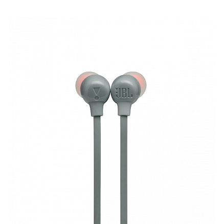 Наушники беспроводные Bluetooth JBL Tune 125BT вакуумные с микрофоном и пультом серые