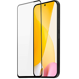 Защитное стекло для Xiaomi 12 Lite на весь экран противоударное Dux Ducis 9D черное