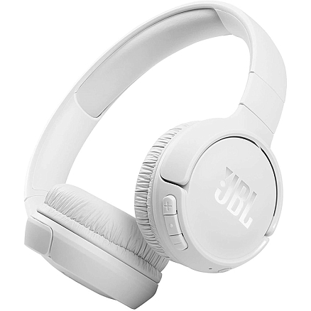 Наушники беспроводные Bluetooth JBL Tune 510BT накладные с микрофоном складные белые