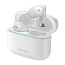Наушники TWS беспроводные Bluetooth Baseus Bowie E9 вакуумные с микрофоном и активным шумоподавлением белые