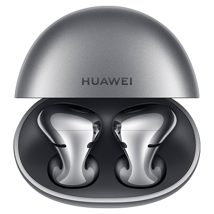 Наушники TWS беспроводные Huawei FreeBuds 5 вкладыши с микрофоном и активным шумоподавлением серые (международная версия)