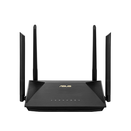 WI-FI маршрутизатор (роутер) 2.4/5 ГГц Asus RT-AX53U черный
