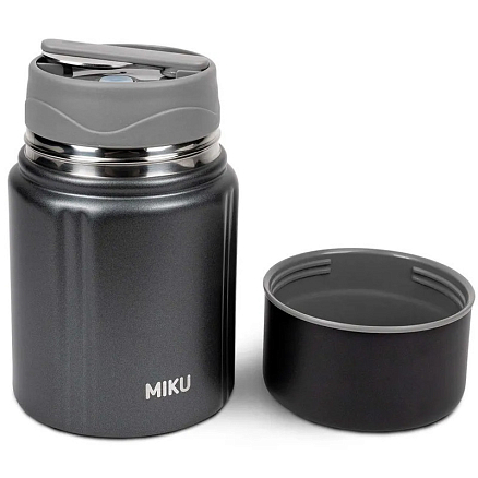 Термос для еды Miku TH-FD-780 780 мл серый