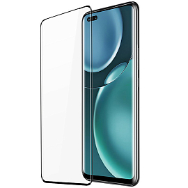 Защитное стекло для Honor Magic4 Pro на весь экран противоударное Dux Ducis Curved черное