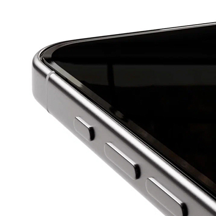 Защитное стекло для iPhone 16 Pro Max на весь экран противоударное VLP Privacy 2.5D с защитой от подглядывания черное